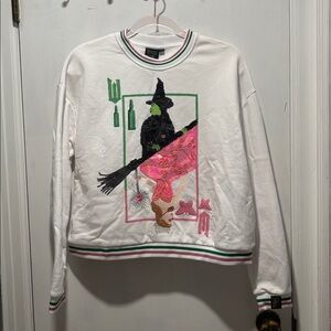 QUEEN OF SPARKLES x WICKED crewneck sweatshirt